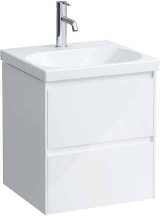 Laufen LUA umywalka toaletowa z szafką pod umywalkę LANI z 2 szufladami H8100814001561+H4035121122611