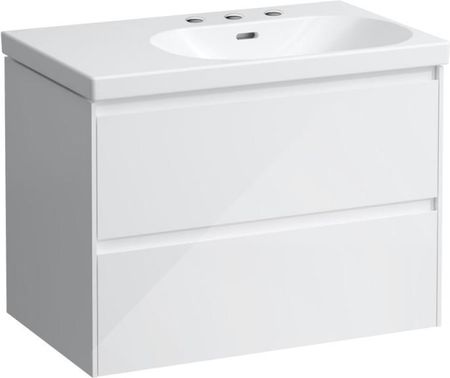 Laufen LUA umywalka z szafką pod umywalkę LANI z 2 szufladami H8170850001081+H4035821122611