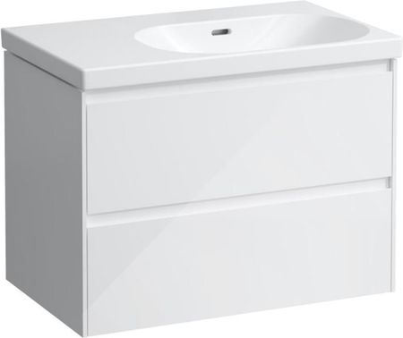 Laufen LUA umywalka z szafką pod umywalkę LANI z 2 szufladami H8170854001091+H4035821122611