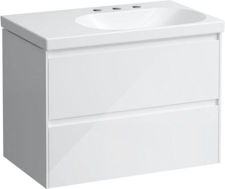 Laufen LUA umywalka z szafką pod umywalkę LANI z 2 szufladami H8170854001581+H4035821122611