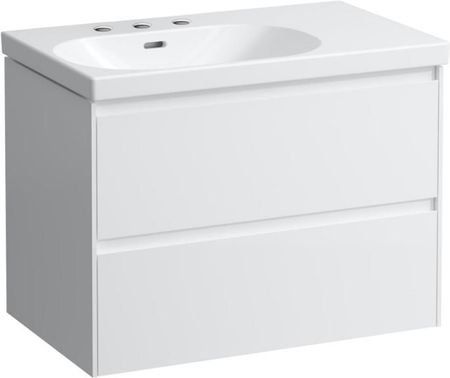 Laufen LUA umywalka z szafką pod umywalkę LANI z 2 szufladami H8170864001081+H4035921122601