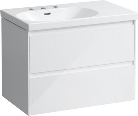 Laufen LUA umywalka z szafką pod umywalkę LANI z 2 szufladami H8170864001081+H4035921122611