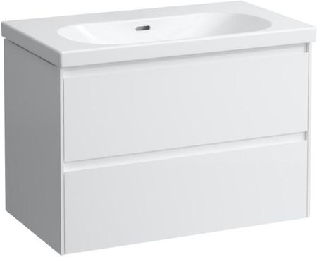 Laufen LUA umywalka z szafką pod umywalkę LANI z 2 szufladami H8100870001091+H4035521122601