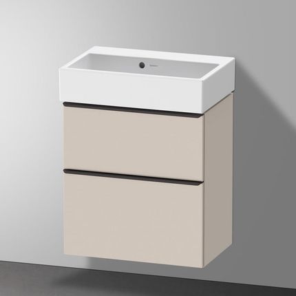 Duravit Vero Air umywalka z szafką pod umywalkę D-Neo Compact z 2 szufladami 2368600060+DE432909191