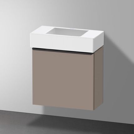 Duravit Vero Air umywalka toaletowa z szafką pod umywalkę D-Neo z 1 drzwiami 0724500000+DE4219R4343