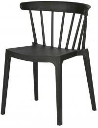 Krzesło Ogrodowe Bliss Czarne
