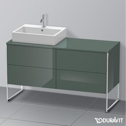 Duravit XSquare szafka pod umywalkę do konsoli z 4 szufladami XS4923L3838