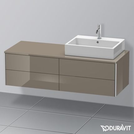 Duravit XSquare szafka pod umywalkę do konsoli z 4 szufladami XS4913R8989