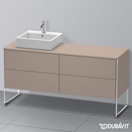 Duravit XSquare szafka pod umywalkę do konsoli z 4 szufladami XS4924L4343