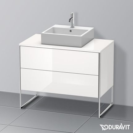 Duravit XSquare szafka pod umywalkę do konsoli z 2 szufladami XS492102222