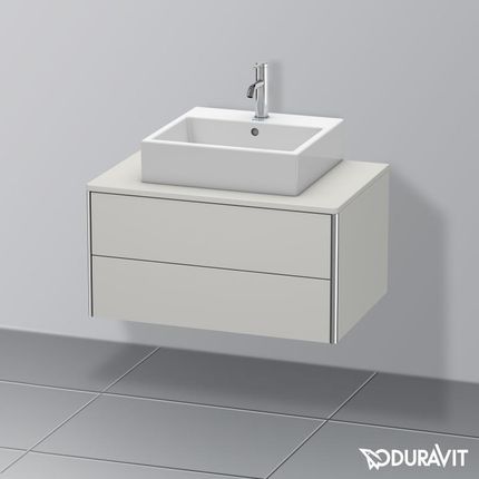 Duravit XSquare szafka pod umywalkę do konsoli z 2 szufladami XS491000707