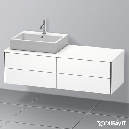 Duravit XSquare szafka pod umywalkę do konsoli z 4 szufladami XS4913L1818