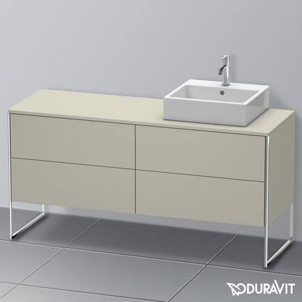 Duravit XSquare szafka pod umywalkę do konsoli z 4 szufladami XS4924R6060