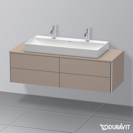 Duravit XSquare szafka pod umywalkę do konsoli z 4 szufladami XS4915M4343