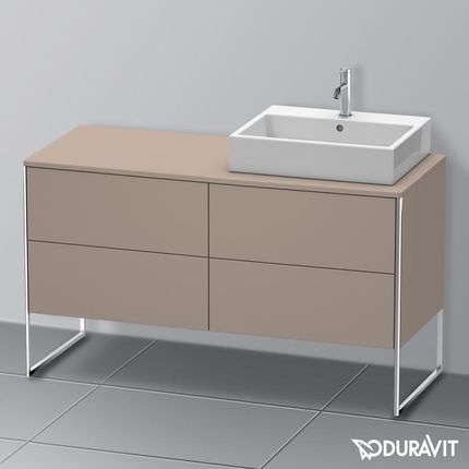 Duravit XSquare szafka pod umywalkę do konsoli z 4 szufladami XS4923R4343