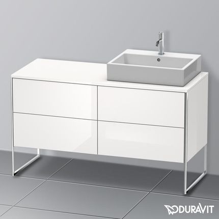 Duravit XSquare szafka pod umywalkę do konsoli z 4 szufladami XS4923R2222