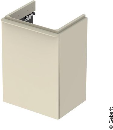 Geberit Smyle Square szafka pod umywalkę toaletową z 1 drzwiami 500351JL1