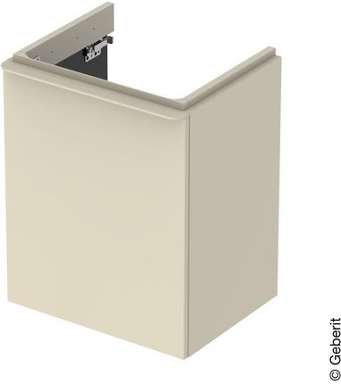 Geberit Smyle Square szafka pod umywalkę toaletową z 1 drzwiami 500364JL1