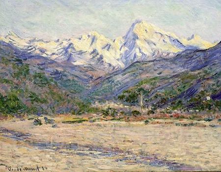 Fedkolor Obraz The Valley Of Nervia Claude Monet 90X70