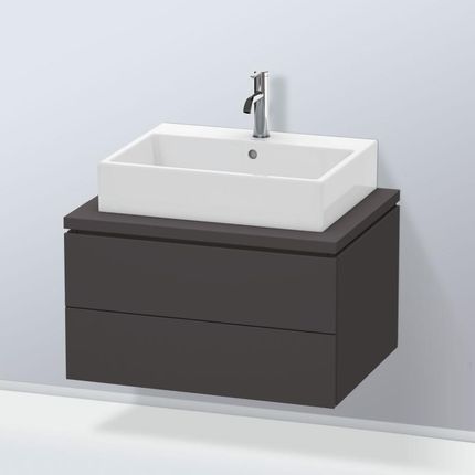 Duravit L-Cube szafka pod umywalkę do konsoli z 2 szufladami LC581608080