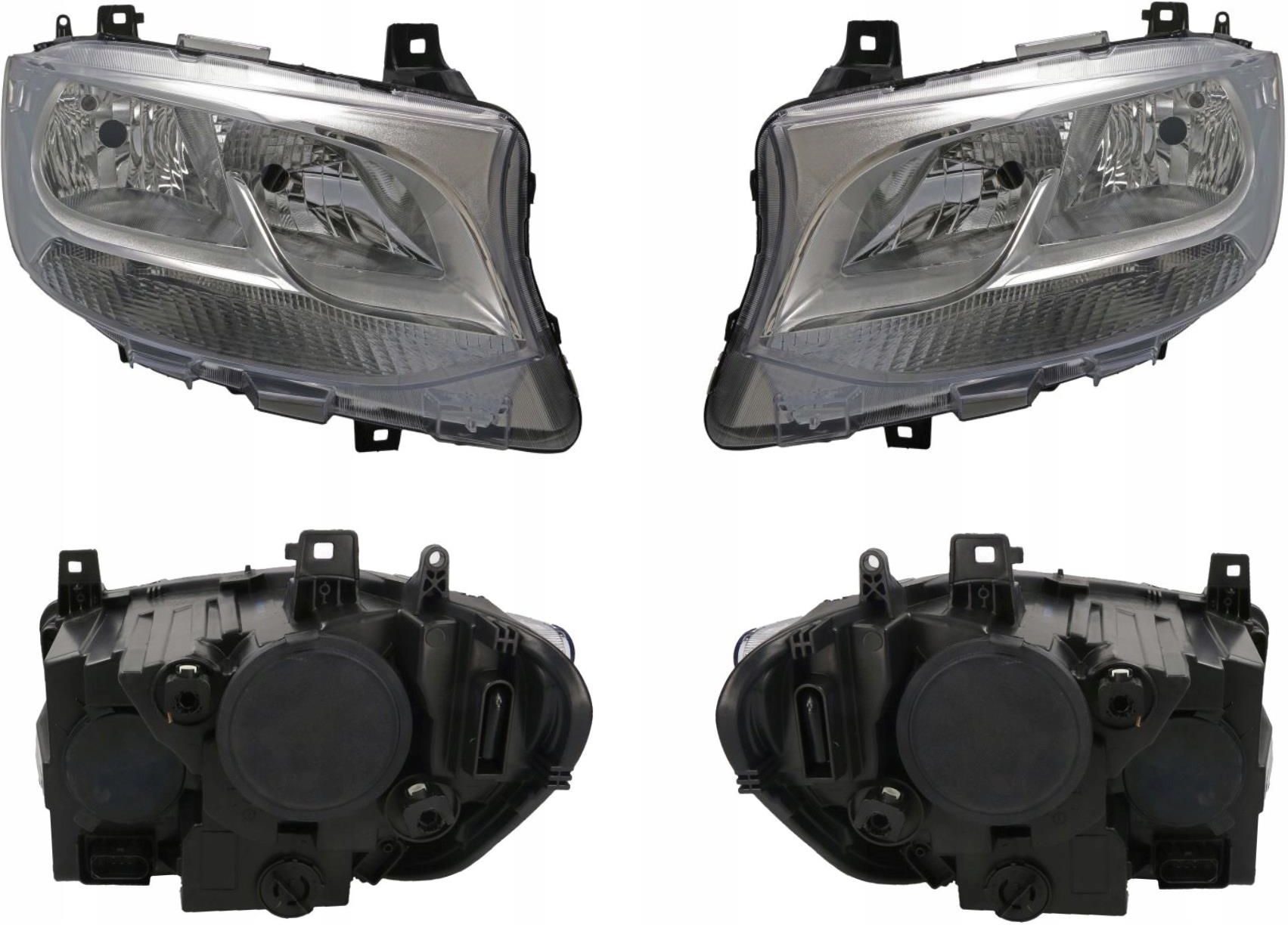 Lampa Przednia Reflektor Lampa Mercedes Sprinter L P Opinie I