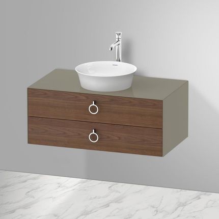 Duravit White Tulip szafka pod umywalkę nablatową z 2 szufladami WT4991077H2