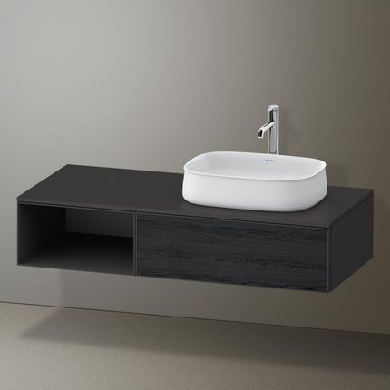 Duravit Zencha szafka pod umywalkę nablatową z 1 szufladą i 1 otwartą półką ZE4819016800000