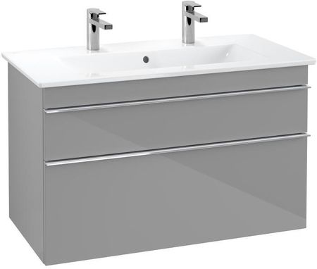 Villeroy &Amp; Boch Venticello podwójna umywalka z szafką 2 szuflady 4104AKR1+A92601FP