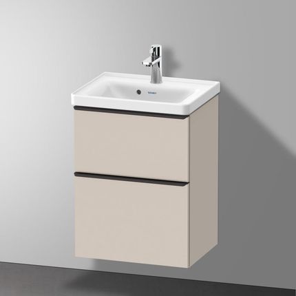 Duravit D-Neo umywalka toaletowa z szafką pod umywalkę z 2 szufladami 0742500000+DE4350091910000
