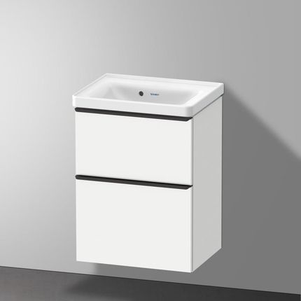 Duravit D-Neo umywalka toaletowa z szafką pod umywalkę z 2 szufladami 0742500060+DE4350018180000