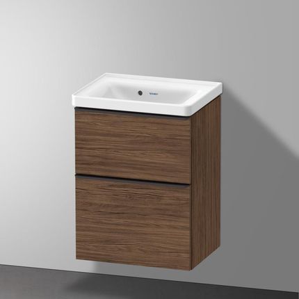 Duravit D-Neo umywalka toaletowa z szafką pod umywalkę z 2 szufladami 0742500060+DE4350021210000
