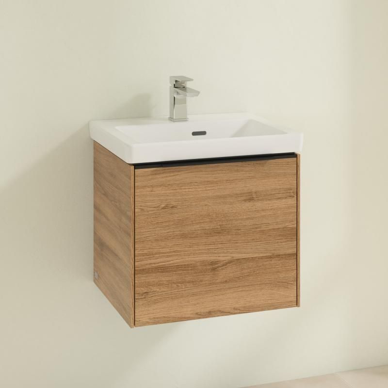 Villeroy & Boch Subway 3.0 umywalka toaletowa z szafką pod umywalkę z 1 ...