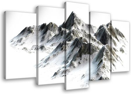 Consalnet Obraz Na Płótnie Canvas 100X60 Góry Zima Widok