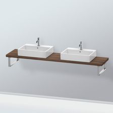 Duravit L Cube Konsola Na 2 Umywalki Nablatowe/Wpuszczane W Blat Compact Lc101C01616 124
