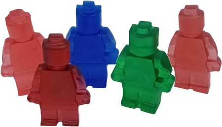 Mini mydełka ludziki Lego 5 szt Hand Made
