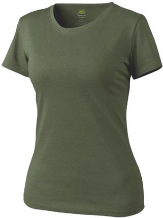 T-shirt damski krótki Helikon-Tex oliwa, 165g/m2 - Rozmiar:L