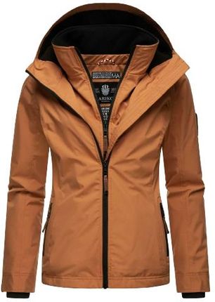 Marikoo ERDBEERE Damska przejściowa kurtka z kapturem, rusty cinnamon - Rozmiar:XL