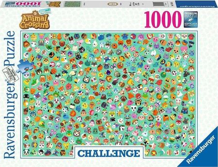 Ravensburger Challenge Puzzle Animal Crossing 1000El.