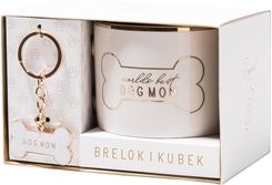 Zdjęcie Be Happy Brelok I Kubek Royal Dog Mom Beżowy - Puszczykowo