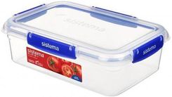 Zdjęcie SISTEMA Pojemnik Rectangle Klip It Plus 2.2L (881700) - Piaseczno