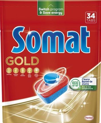 Somat Gold Tabletki Do Zmywarki 34Szt.