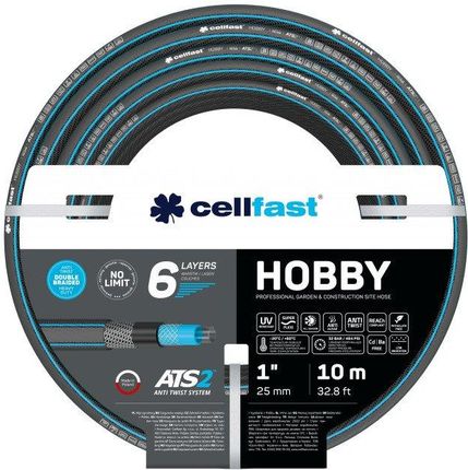 Cellfast Wąż Ogrodowy HOBBY ATS2 1" 10m (16232)