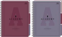 Interdruk Kołozeszyt Pp A4 100 Z Przekładkami Academy