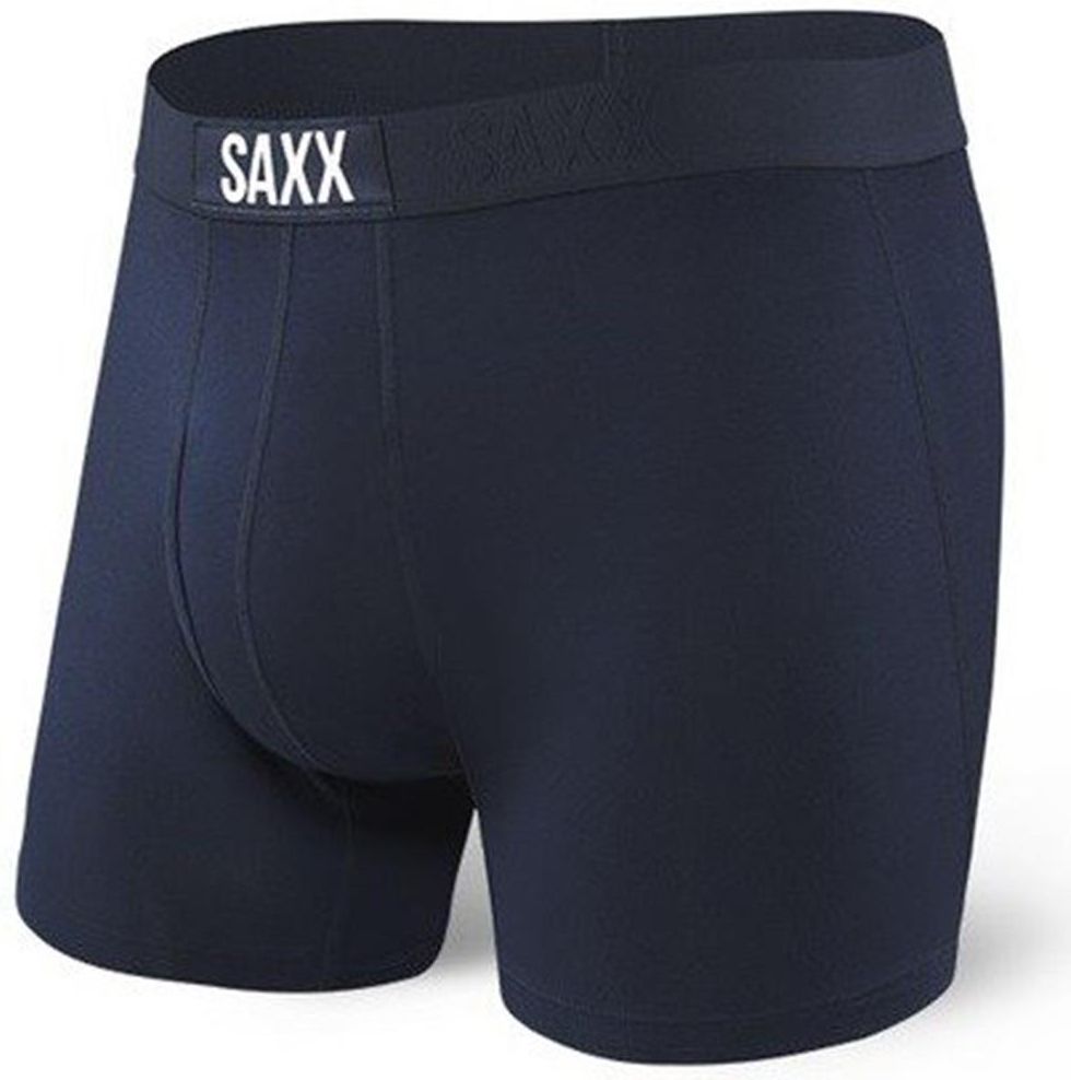 Bokserki męskie wygodne SAXX ULTRA Boxer Brief Fly - granatowe - Ceny i  opinie 