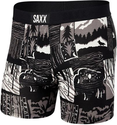 Bokserki męskie szybkoschnące SAXX VIBE super soft - czarne