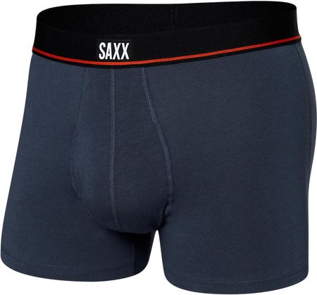 Bokserki męskie elastyczne krótkie SAXX NON-STOP STRETCH Trunk z rozporkiem - granatowe