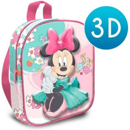 Kids Euroswan Plecak Przedszkolny 3D Minnie Mouse 30X23X10Cm