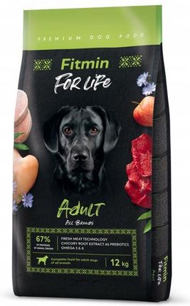 Fitmin Dog For Life Adult Karma Dla Psów Wszystkich Ras 12Kg