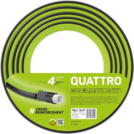 Cellfast Wąż Ogrodowy 4 Warstwowy Quattro 3/4 15 Mb