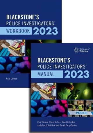 Blackstone's Police Investigators Manual And Workbook 2023 - Literatura ...